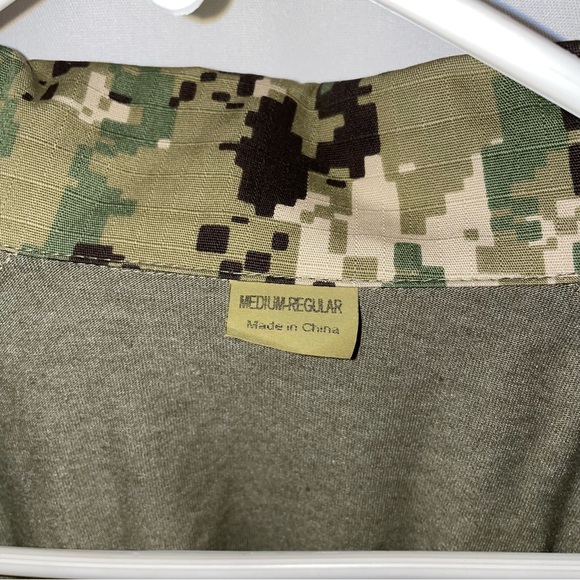EmersonGear Tactical Digital Day Desert Camo Shirt 1/2 Zip Med NEW - Picture 5 of 8